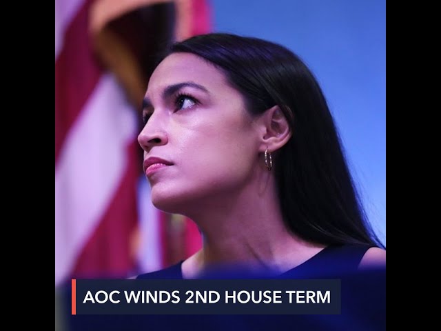 New York progressive Ocasio-Cortez easily wins second US House term