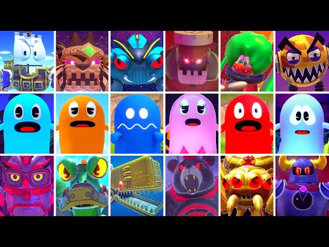 Pac-Man World 1 + 2 Re-Pac - All Bosses (No Damage)