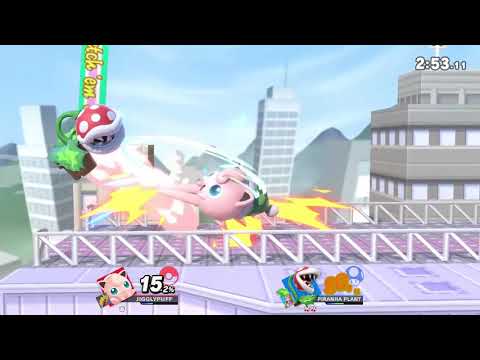 Crazy Spirit Boosted Jigglypuff Vs. Piranha Plant