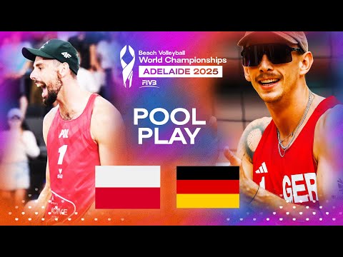 Bryl/Losiak vs. Pfretzschner, L./Winter - Beach World Championships 2025 | Highlights | Pool Phase