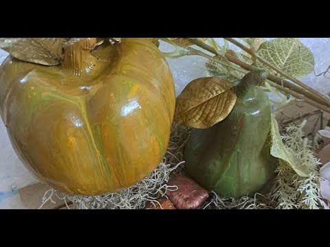 , title : 'Fantasy Del' Art - Φθινοπωρινά Φρούτα με τεχνική Pouring #live '23'
