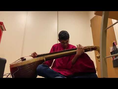 Hiranmayeem in Raga Lalitha on Veena