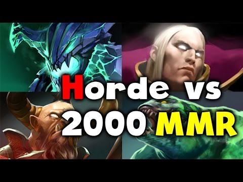 HORDE vs 2000 MMR STACKS! - Kiev Major Qualifiers Dota 2