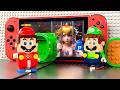 Lego Mario Saves Princess Peach On Nintendo Switch Legomario