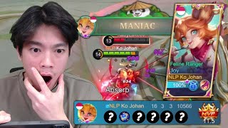 Review Hero Baru JOY, Fix Bakal Jadi Langganan Ban!! Langsung MANIAC!! - Mobile Legends