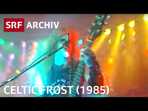 Celtic Frost im Schweizer Fernsehen (1985) | Interview Tom G. Warrior | SRF Archiv