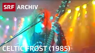 Celtic Frost im Schweizer Fernsehen (1985) | Interview Tom G. Warrior | SRF Archiv