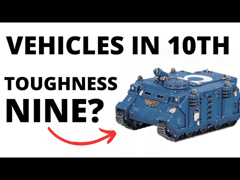 Tanks and Vehicles Rules Preview for Warhammer 40K Tenth Edition - Toughness Increased!
