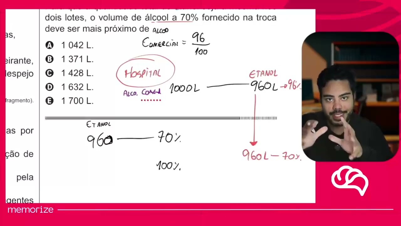 Resolução em Vídeo — Questão 66 ENEM 2014 PPL