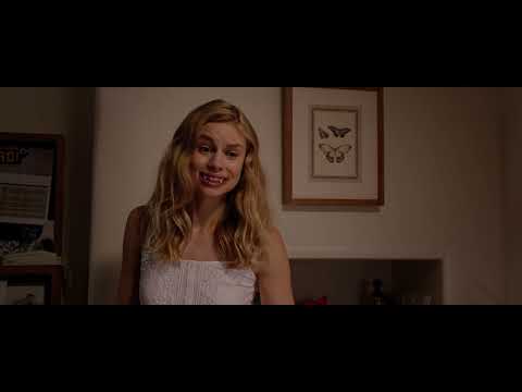 Vampire Academy (2014) official trailer still with Rose and Lissa against St. Vladimir’s at night