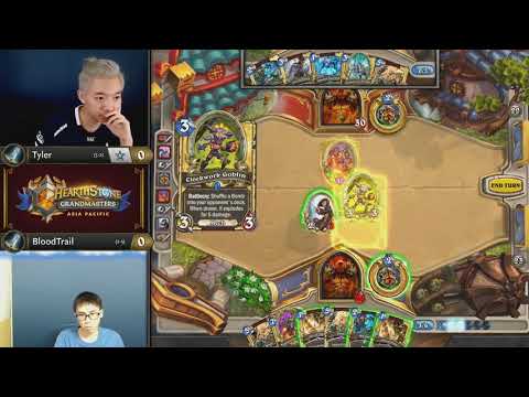 Tyler vs BloodTrail - Hearthstone Grandmasters Asia-Pacific - Week 4