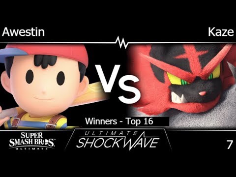 USW 7 - TLOC | Awestin (Ness) vs Kaze (Incineroar) Winners - Top 16 - SSBU