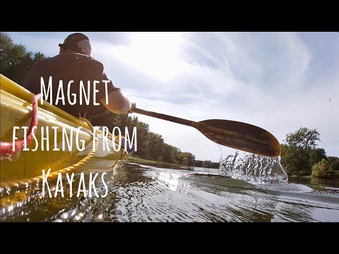 Magnet Fishing From The Kayak