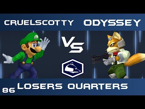 S@PS 86 - Cruelscotty vs Odyssey - Losers Quarters - Melee Singles