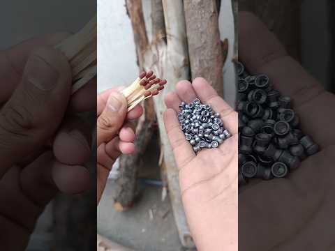 Air rifle target 🎯 matchstick shoot 🔥