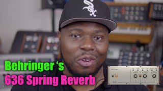 Video thumbnail for Behringer Spring Reverb 636.....what's it like? by VolcanoBeats