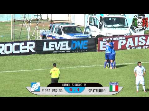V. San Carlos 0 vs. Sp. Italiano 1 - Primera B - 5/11/2014
