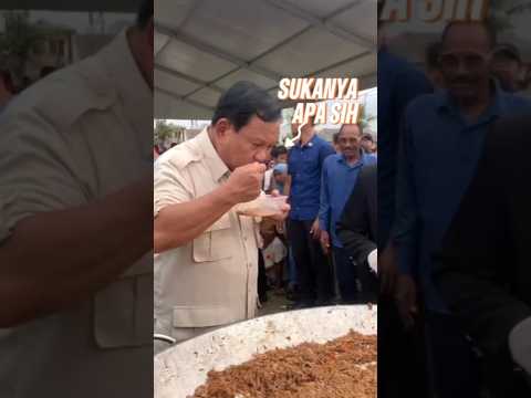 Makanan favorit presiden Indo