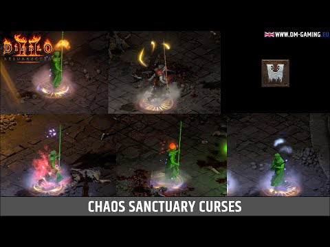 Curses Chaos Sanctuary Diablo 2 Resurrected, all oblivion knights curses !