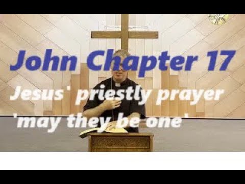 John Chapter 17, The Gospel of John, Catholic Bible Study by Fr. Tim Peters