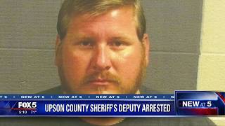 Upson County Sheriff's deputy arrested
