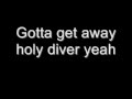 Holy Diver - Dio Lyrics 