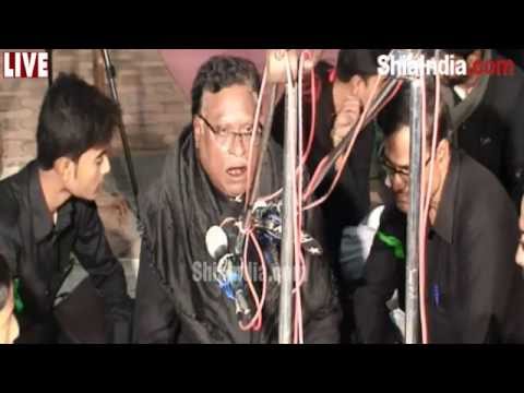 24th Muharram Majlis at Inayath Jung Ki Devdi 1436-2014-15