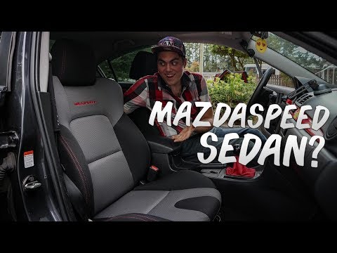 MAZDASPEED 3 Seats In a Mazda 3 SEDAN!