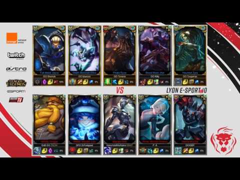 Lyon e-Sport Csoportkörök D csoport: Gamers Origin vs Stream Team