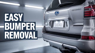 Lexus GX460 Rear Bumper removal