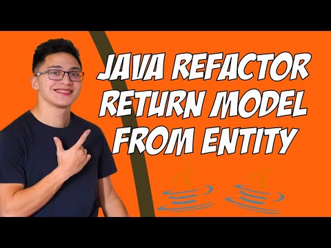 Java Refactoring: Best place to return your Model from an entity or response