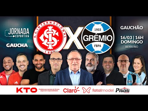 GRE-NAL 446: INTER É O CAMPEÃO GAÚCHO 2025 | JORNADA ESPORTIVA | 16/03/2025