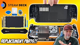 CHEAPER Than I Thought!! OFFICIAL Steam Deck Replacement Parts & Guides NOW Available!