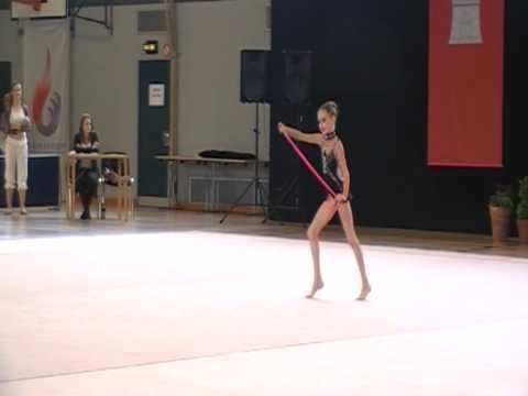 2001 Platz 3 Alina Kryvytska mit Seil