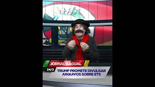 TRUMP PROMETE DIVULGAR ARQUIVOS SOBRE ETs