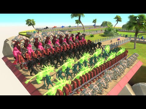 New Colored Infernals VS All Units Championship - Animal Revolt Battle Simulator