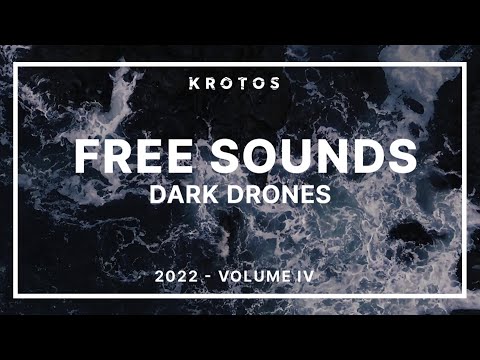 Free Sounds 2022 Volume IV: Dark Drones - Free SFX Library Every Month from Krotos