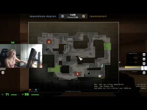 s1mple lets his gf play knife round in fpl