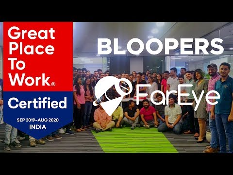 Bloopers - FarEye is Great Place to Work-Certified™