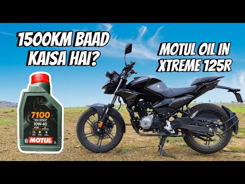 Hero Xtreme 125R | Motul 10W40 Review After 1500KM Ride 🔥 | Mileage, Performance & Sound Test!