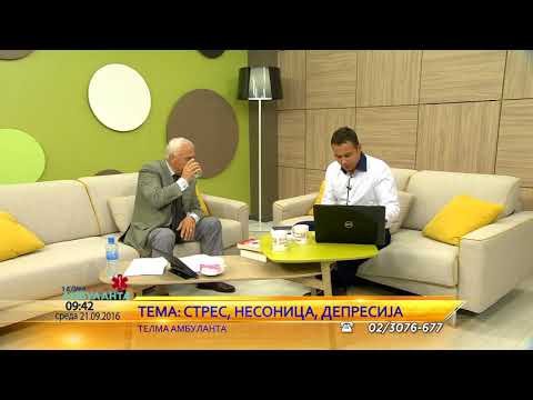 Prof. Dr. Metodi Cepreganov - "Stress, insomnia, depression"