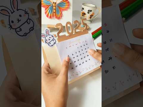 Cute diy Calendar 2025 🐰