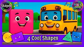 What Is The Shape | Shape Fun | Test Your Shape Knowledge |Magic Mini Monsters | #magicminimonsters