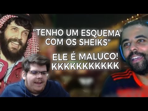 VINICIN REAGE: DIOGO DEFANTE NO CATAR COM CASIMIRO (REPOTER DOIDAO) | Cortes do Lil Vinicinho