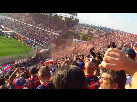 "Recibimiento azulgrana vs Boca" Barra: La Gloriosa Butteler • Club: San Lorenzo