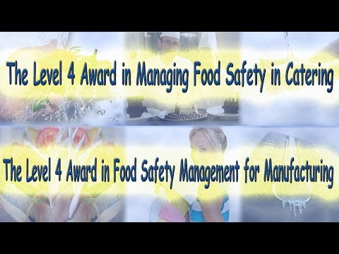 The Level 4 Award in Managing Food Safety in Catering