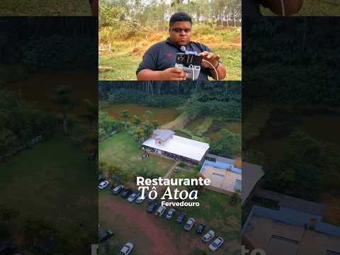 Sobrevoando o Recanto To Atoa em Fervedouro-MG.