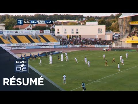 PRO D2 - Résumé Mont-de-Marsan-Massy: 33-10 - J1 - Saison 2018/2019