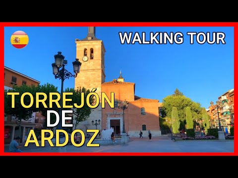 CONOCE  ❤ TORREJON de ARDOZ | ESPAÑA  | walking tour 4K