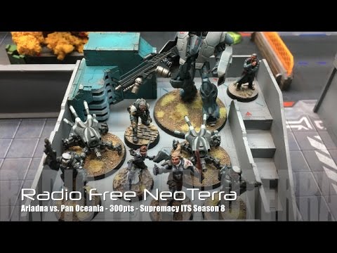 Radio Free NeoTerra - Infinity N3 Battle Report - Ep 49 - Ariadna vs. Pan Oceania
